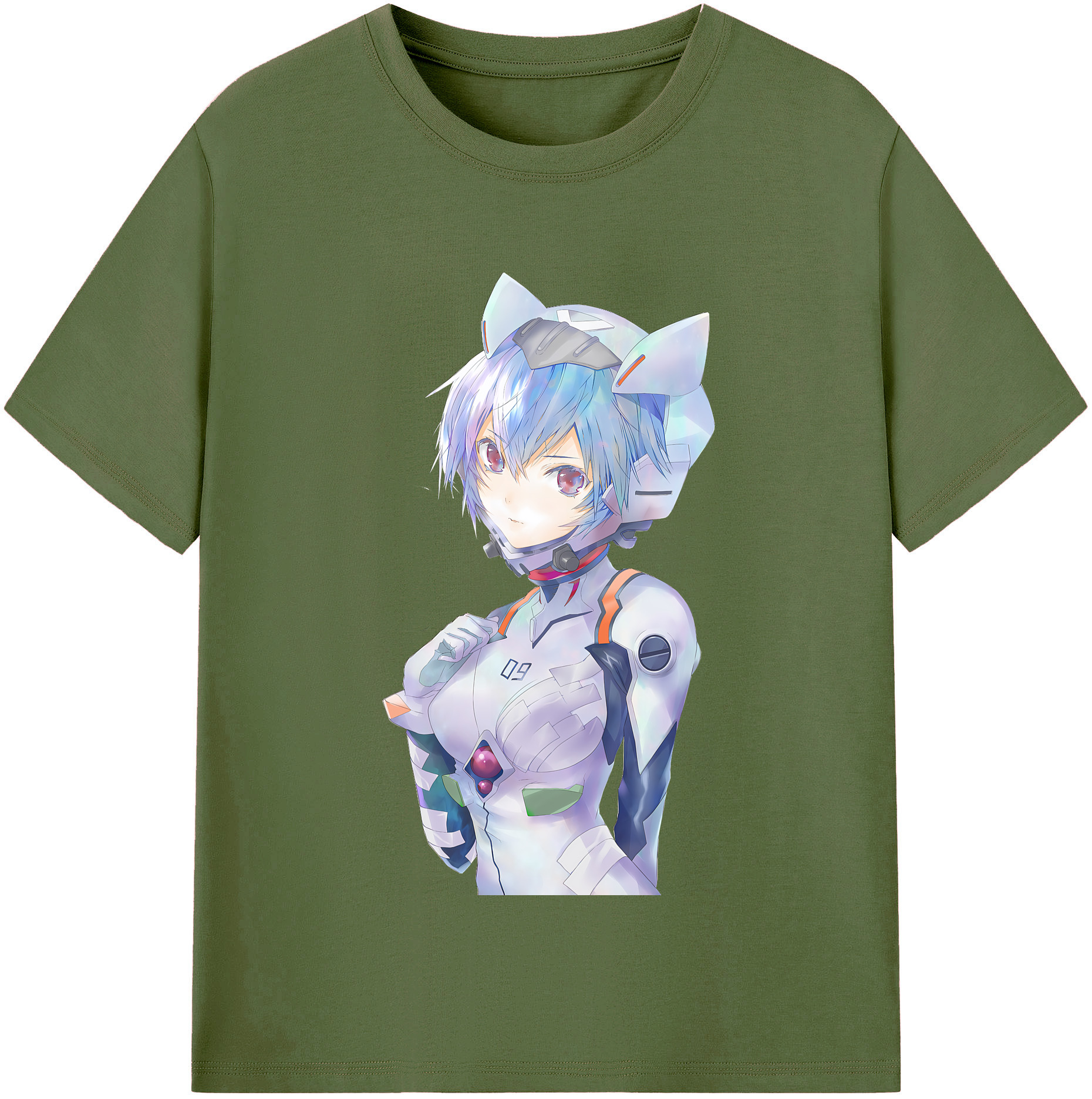 （画像用） EVA 新世紀エヴァンゲリオン 綿100％半袖Tシャツ（フロントプリント）